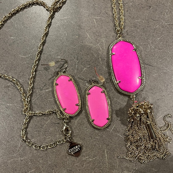 Kendra Scott Jewelry - Magenta KS Rayne & Elle Set